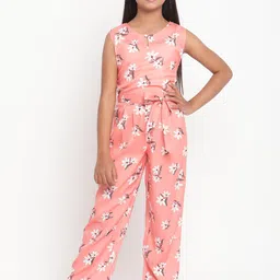 Stuffie Land Girls Printed Basic Jumpsuit-picture-22