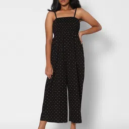 TeenTrums Girls Cotton Printed Basic Jumpsuit-image-20