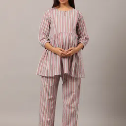 Ikk Kudi by Seerat Graphic Printed Pure Cotton Night suit-picture-36