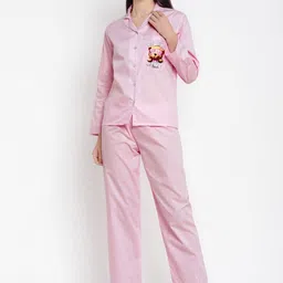 shopbloom Graphic Printed Pure Cotton Night suit-picture-35