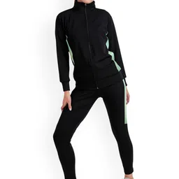 BENZOS Women Mock Collar Tracksuit-picture-11