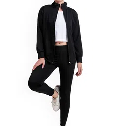 BENZOS Women Mock Collar Sports Tracksuit-picture-15