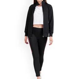 BENZOS Women Mock Collar Tracksuit-picture-16