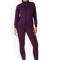 BENZOS Women Mock Collar Tracksuit-picture-14