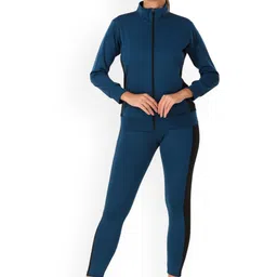 BENZOS Women Mock Collar Tracksuit-picture-12
