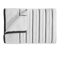 SPACES Unisex White Bath Towels image 2