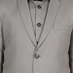 Wintage Single-Breasted Three-Piece Formal Suit image 2