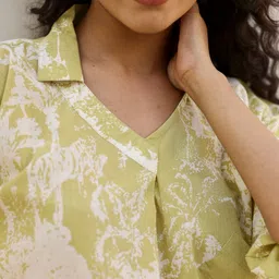 SANSKRUTIHOMES Pure Cotton Printed Night suit image 2