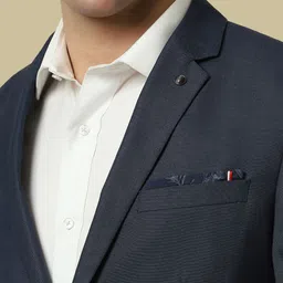 Allen Solly Men Slim-Fit Single-Breasted Two-Piece Suit image 2