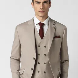 Van Heusen Slim-Fit Single-Breasted Four Piece Formal Suit image 3