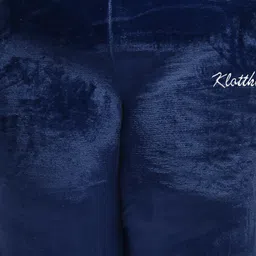 KLOTTHE Plus Size Hooded Velvet T-shirt With Trouser image 3