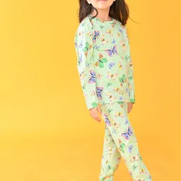 Anthrilo Girls Printed Night suit image 4