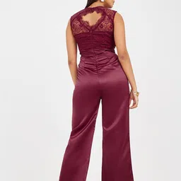 Styli Round Neck Basic Jumpsuit image 3
