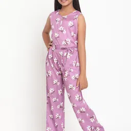 Stuffie Land Girls Printed Basic Jumpsuit image 4