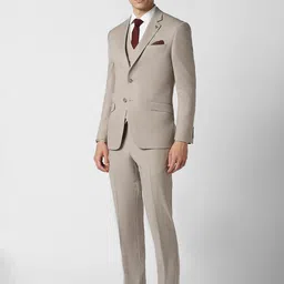 Van Heusen Slim-Fit Single-Breasted Four Piece Formal Suit image 2