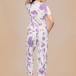 SAKARMAA Tie & Dye Printed Top And Joggers image 4