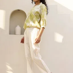 SANSKRUTIHOMES Pure Cotton Printed Night suit image 4