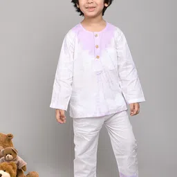 BAESD Unisex Kids Printed Pure Cotton Night suit image 2