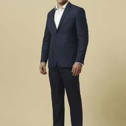 Allen Solly Men Slim-Fit Single-Breasted Two-Piece Suit image 5
