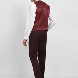 Allen Solly Slim-Fit Three Piece Formal Suit image 3