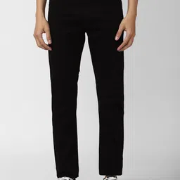 Peter England Casuals Men Black Regular Fit Jeans image 1