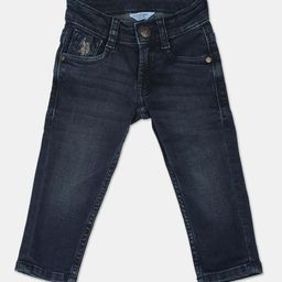 U.S. Polo Assn. Kids Boys Slim Fit Light Fade Jeans-picture-44