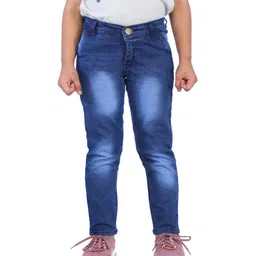 BAESD Girls Slim Fit Mid-Rise Clean Look Heavy Fade Jeans-image-53