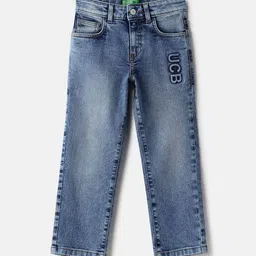 United Colors of Benetton Boys Mid-Rise Straight Fit Jeans-picture-46