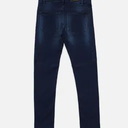 Allen Solly Junior Boys Clean Look Skinny Fit Stretchable Jeans image 3