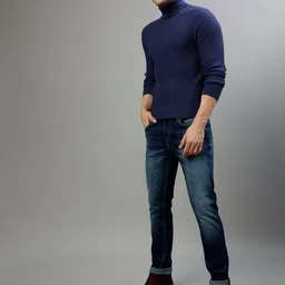 Antony Morato Men Slim Fit Clean Look Heavy Fade Stretchable Jeans image 5