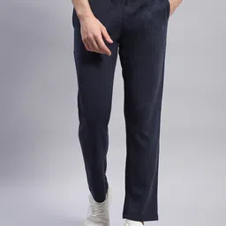 Monte Carlo Men Cotton Mid Rise Track Pants-image-2