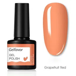 Gelfavor UV / LED Hybrid Gel Nail Polish 8 ml - Grapefruit Red-image-2