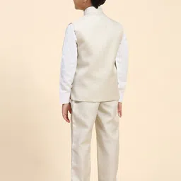 Pro-Ethic STYLE DEVELOPER Boys Cotton Striped Single-Breasted Three-Piece Suit image 4