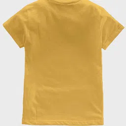 BAESD Boys Pack Of 2 Typography Printed Slim Fit Cotton T-Shirt image 5