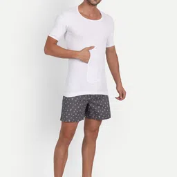 T.T. Desire Interlock Pack Of 3 Short Sleeves Cotton Innerwear Vests image 4