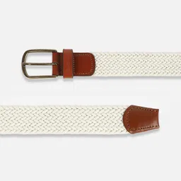 SIMON CARTER LONDON Men Textured Genuine Leather Belt image 3