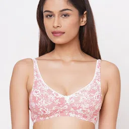 Inner Sense Pink & White Pack of 3 Organic Cotton  Bra image 2