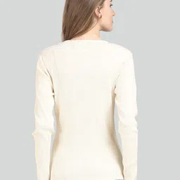 Moda Elementi Self Designed Round Neck Fitted Top image 4