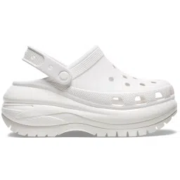 Crocs Unisex Adult Crush Clogs White image 4