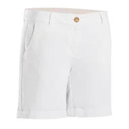 Women's Golf Bermuda Shorts - White-image-26