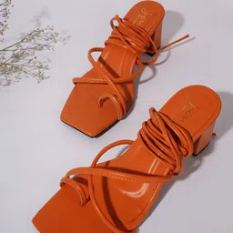 JM Looks Mid Top Block Gladiators With Lace-Ups image 2