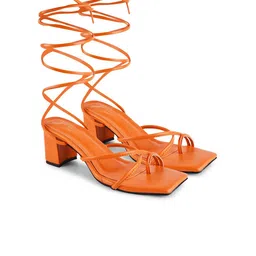 JM Looks Mid Top Block Gladiators With Lace-Ups image 3