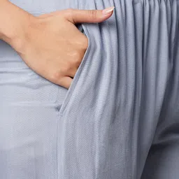 gosriki KALINI Floral Printed Kurta & Trousers With Dupatta image 3