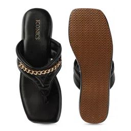 ICONICS Square Toe Flatform Heels image 5