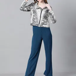Oxolloxo Animal Printed Lightweight Tailored Jacket image 5