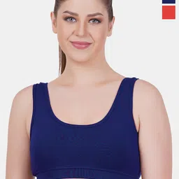 Reveira Pack Of 2 Plus Size Medium Coverage Dry Fit Workout Bra With All Day Comfort-picture-33