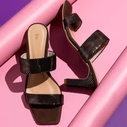 Inc 5 Embellished Open Toe Block Heels-picture-20