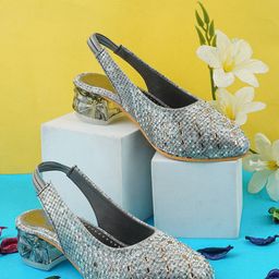 BAESD Girls Embellished Block Heeled Pumps-picture-23