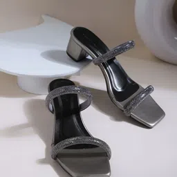 DressBerry Block Sandals Heels-picture-28
