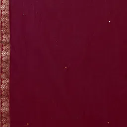 Seerat Women Wine  Ethnic Motifs Printed Jacquard Kurta With Palazzos & Dupatta image 3